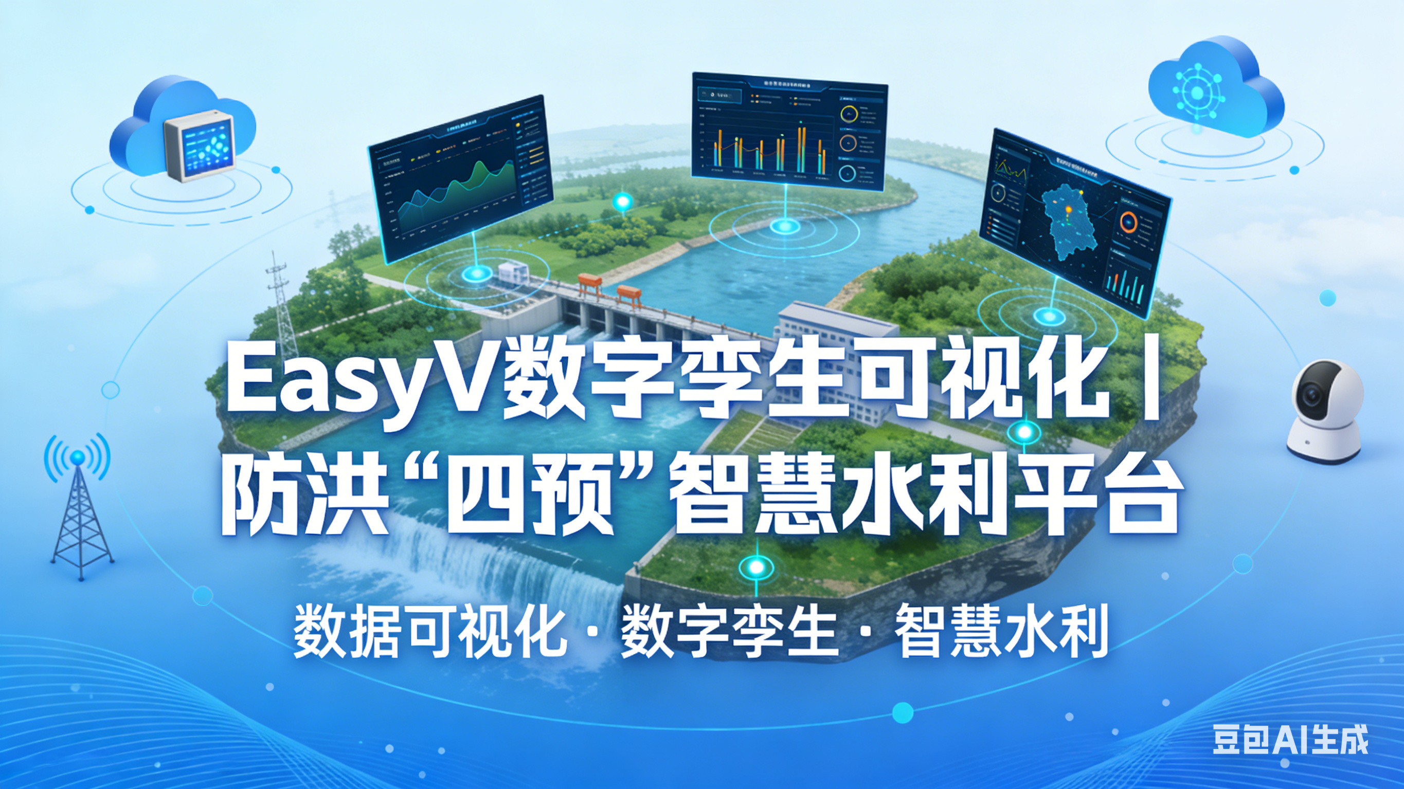 防洪“四预”智慧水利平台