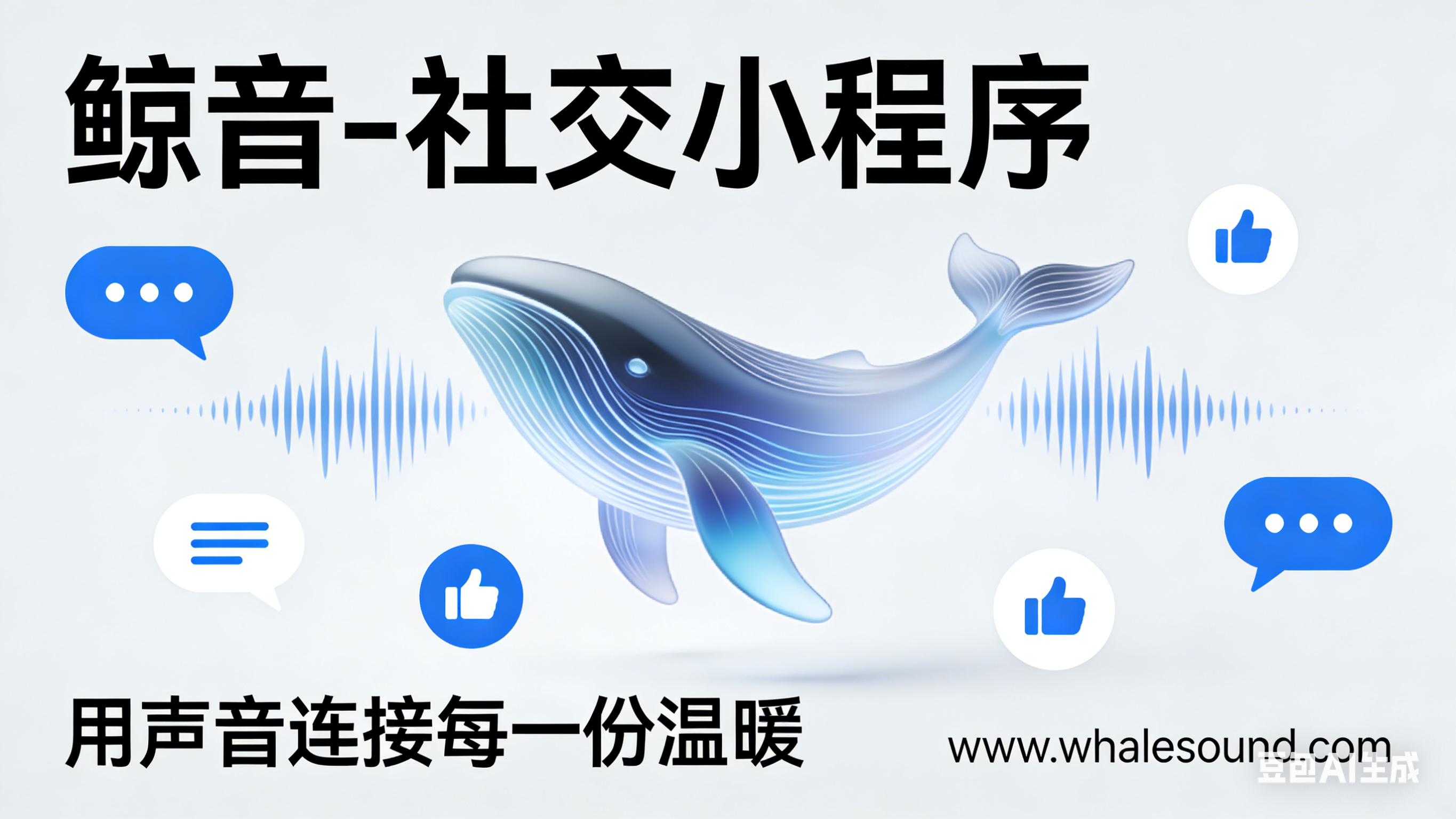 鲸音-社交小程序