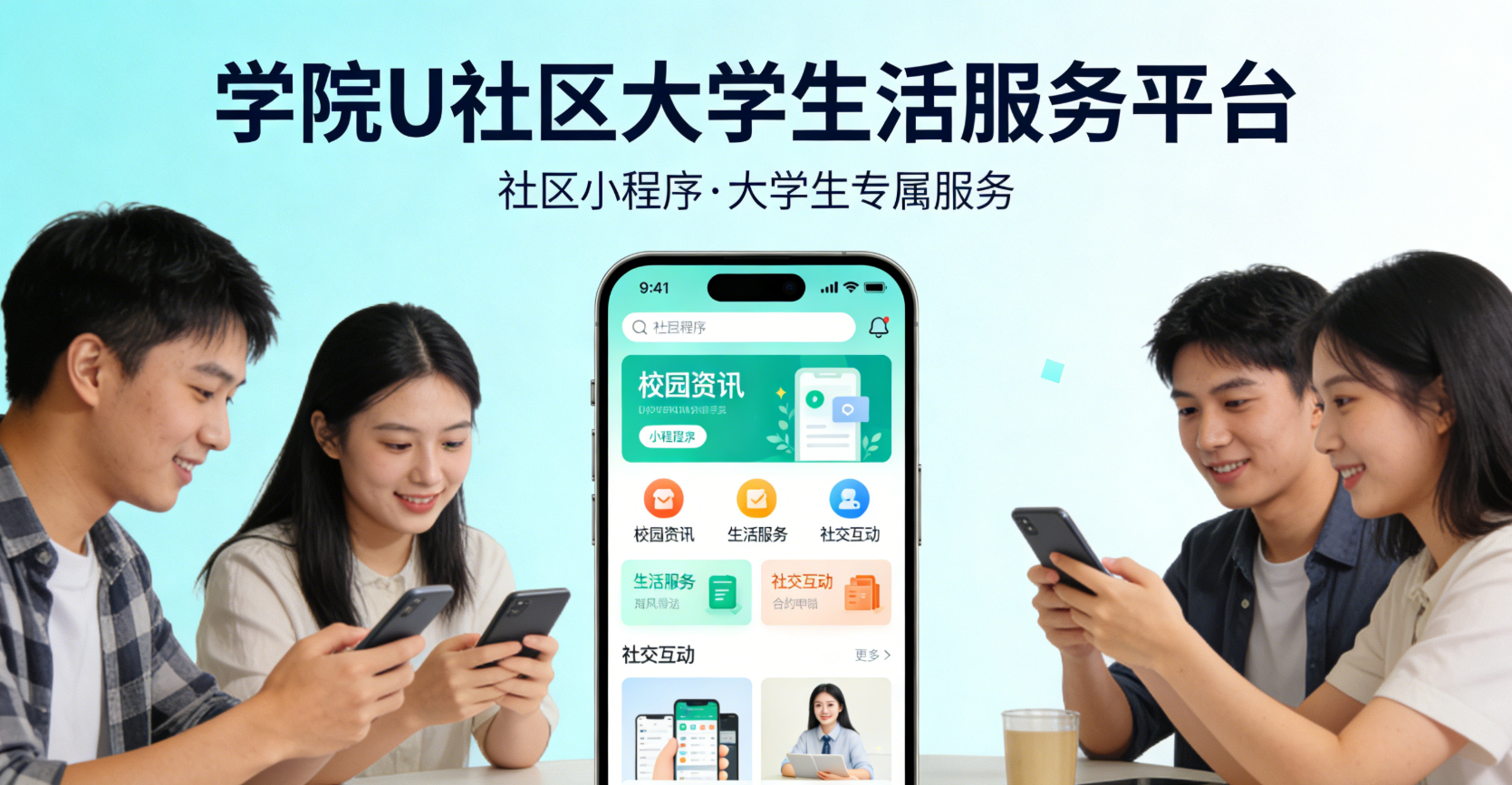 学院U社区大学生活服务平台