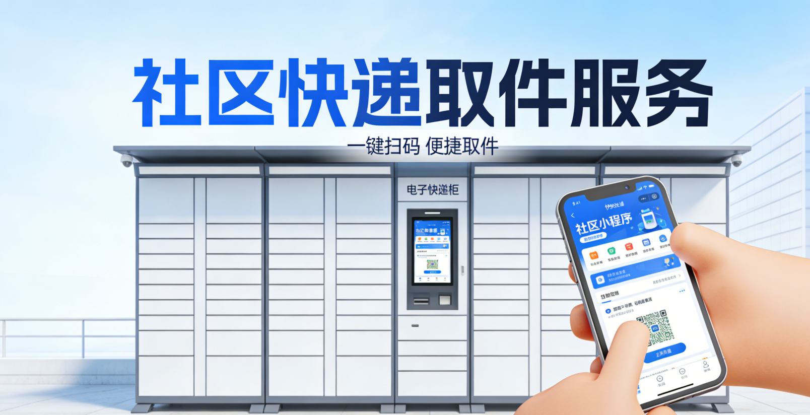 电子快递柜取件程序